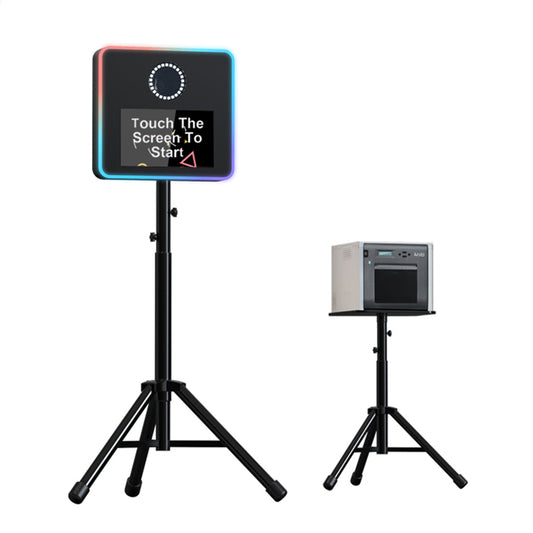 Light-weight photo booth in black color for party